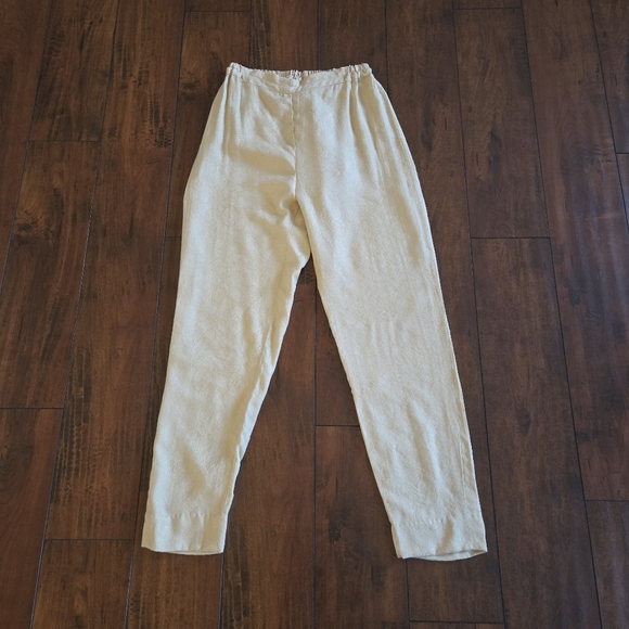 Embroidered Salwar Kameez Dupatta Long Scarf Beige Gold Organza Party Wear Dress - Picture 12 of 14